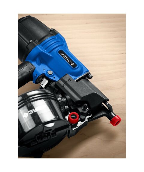 Пневматический обшивочный нейлер Зубр Профессионал CSN-65 для барабанных гвоздей ЗУБР CSN (38-65 мм) [31922] фотографии