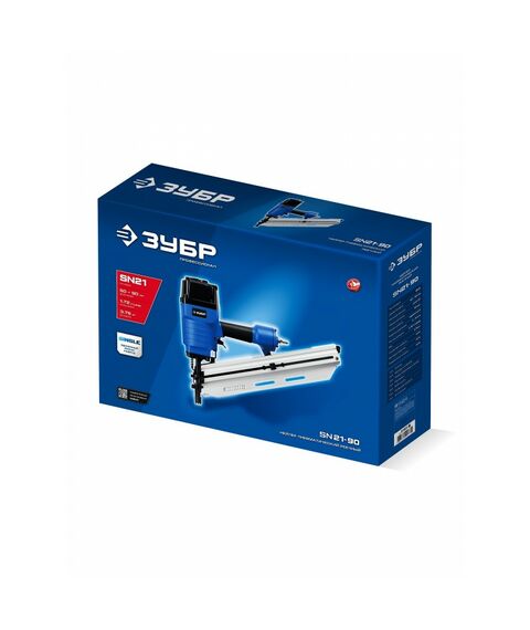 Пневматический нейлер Зубр Профессионал SN21-90 для реечных гвоздей ЗУБР SN21 (50-90 мм) [31931_z01] фотографии