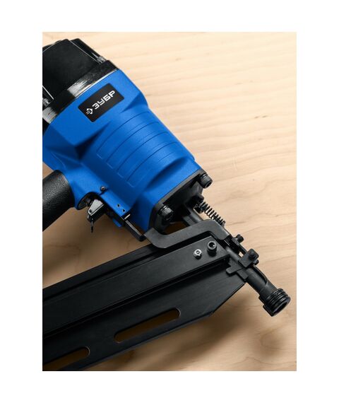 Пневматический нейлер Зубр Профессионал SN21-90 для реечных гвоздей ЗУБР SN21 (50-90 мм) [31931_z01] фотографии