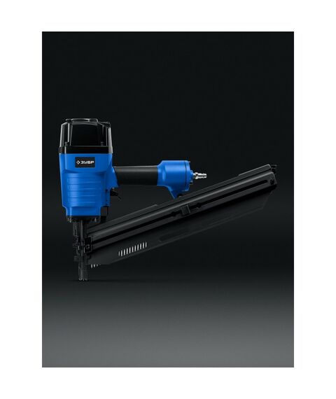 Пневматический нейлер Зубр Профессионал SN21-90 для реечных гвоздей ЗУБР SN21 (50-90 мм) [31931_z01] фотографии