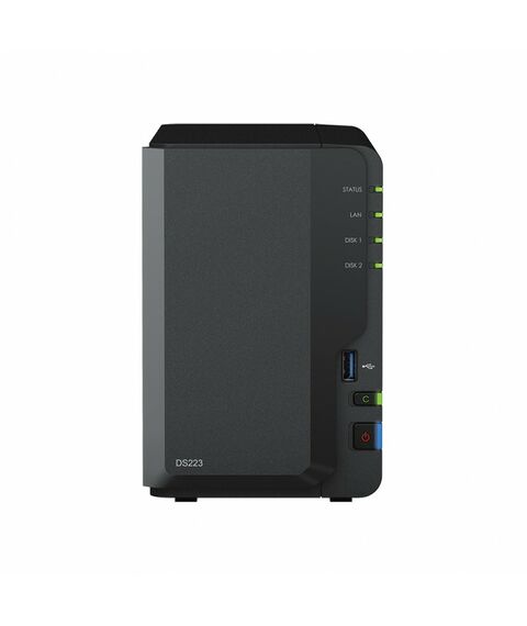 Сетевое хранилище  DS223 2x2.5"/3.5" SATA, RTD1619B/4x1.7GHz, 2GB DDR4, 1x1 Гбит/с, 3xUSB фотографии