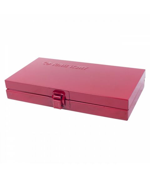 Набор торцевых насадок King Tony 4120PR 1/2", Hex, 4-17 мм, L = 80 мм, 9 предметов фотографии