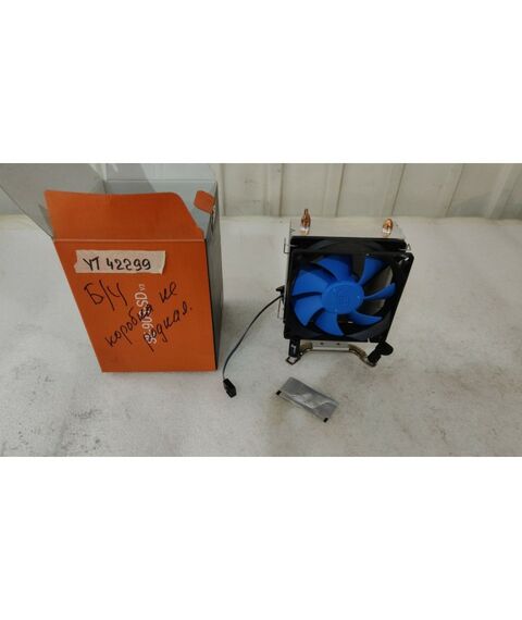 Кулер для процессора Deepcool ICE BLADE 100 PWM AMD FM2-AM4 Intel 115x/1200 4-pin 15-29dB Al 95W [DP-MCH1D8-IB100PWM] фотографии
