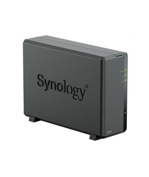 Системы хранения данных Synology DS124 QC 1.7GhzCPU/1Gb/upto 1HDD SATA(3.5, 2.5 )/2xUSB3.2/1GbE/iSCSI/2xIPcam(upto 12)/1xPS/1YW repl DS118 фотографии