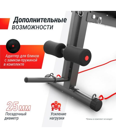 Скамья силовая универсальная UNIX Fit BENCH 150 фотографии