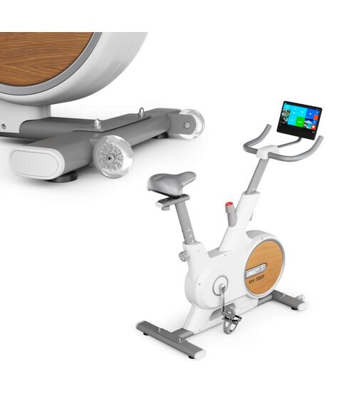 Велотренажер UNIX Fit MV-500T (15,6 TFT ) Wood фотографии