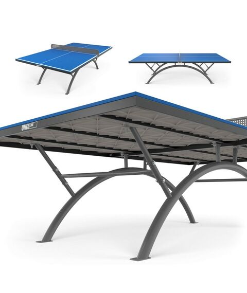 UNIX line Антивандальный теннисный стол 14 mm SMC (Blue/Grey) фотографии