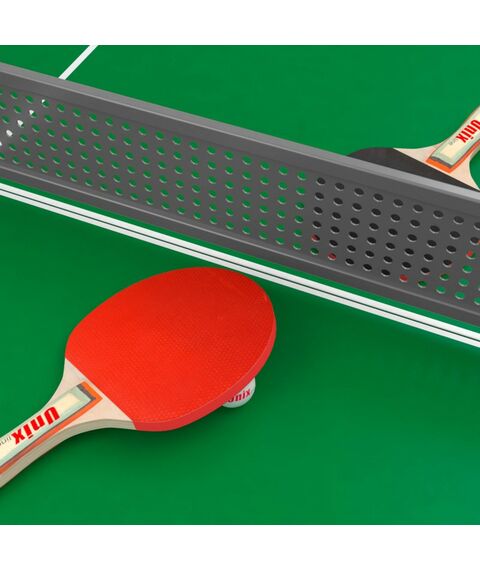 Антивандальный теннисный стол UNIX line 14 mm SMC (Green/Grey) фотографии