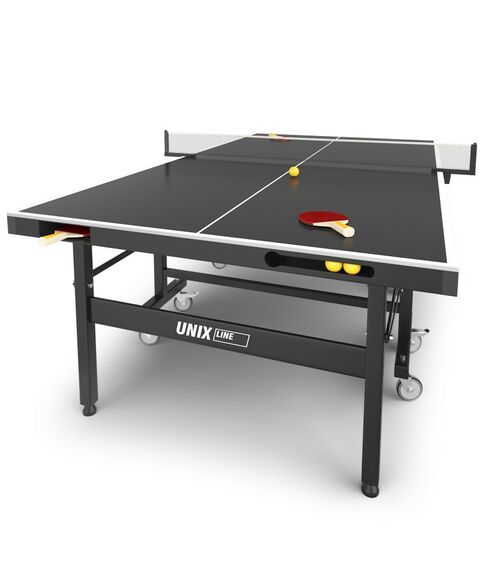 UNIX line Всепогодный теннисный стол Extra Outdoor 6 mm ACP (Black) фотографии