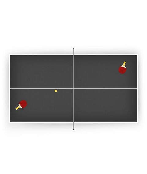 UNIX line Всепогодный теннисный стол Extra Outdoor 6 mm ACP (Black) фотографии