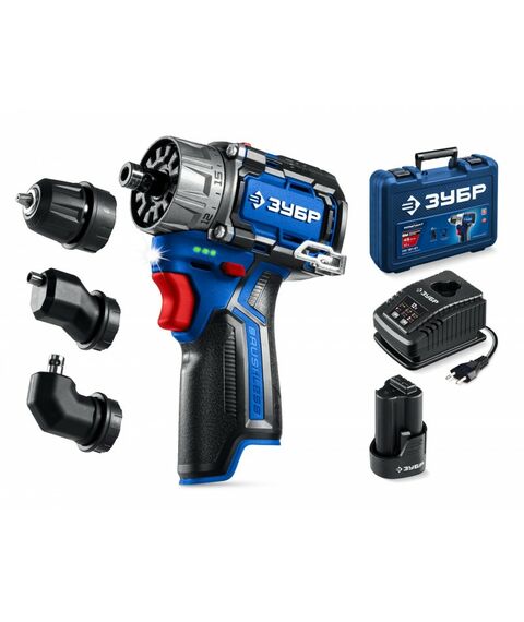 {[ru]:Модульная дрель-шуруповерт Зубр DB-125-21 КОМБИ