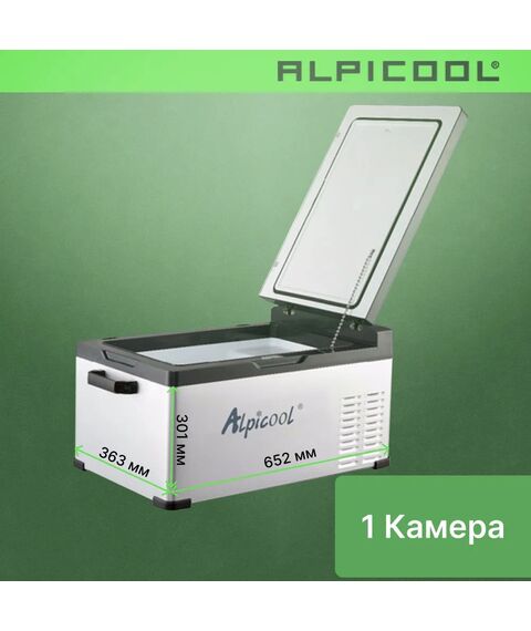 Компрессорный автохолодильник Alpicool C25 (12/24) фотографии