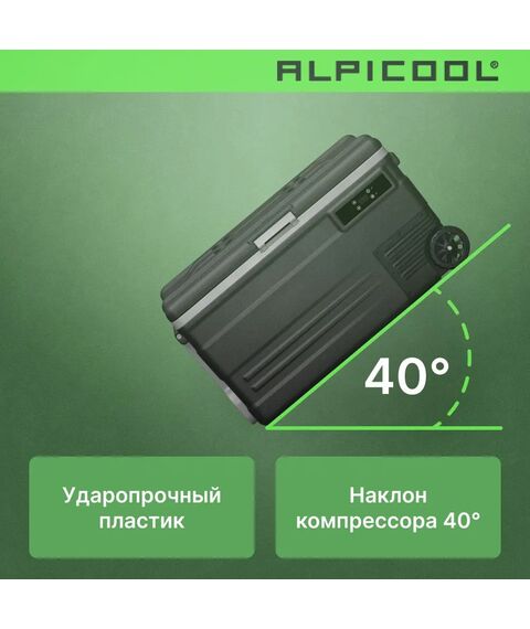 Автохолодильник Alpicool U75 (12/24) фотографии