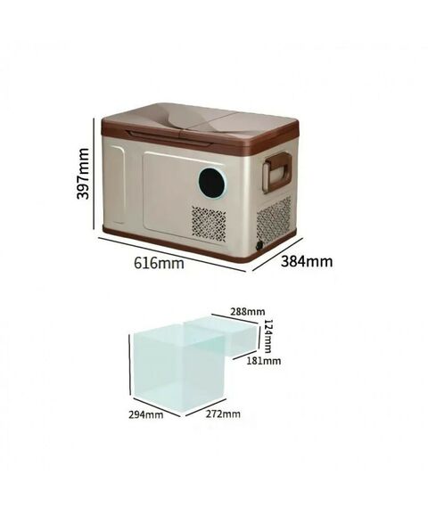 Автохолодильник Alpicool WH38 (12/24) фотографии