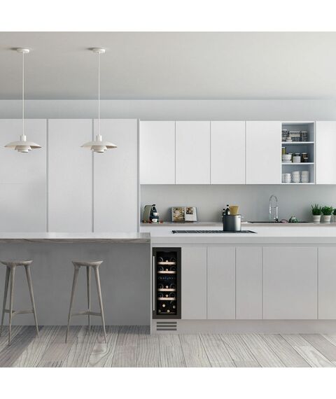 Компрессорный винный шкаф Dunavox (Венгрия) DAUF-17.58DB фотографии