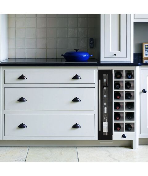 Компрессорный винный шкаф Dunavox (Венгрия) DAUF-9.22B фотографии