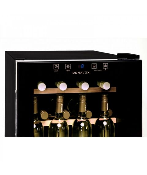 Компрессорный винный шкаф Dunavox (Венгрия) DXFH-16.46 фотографии