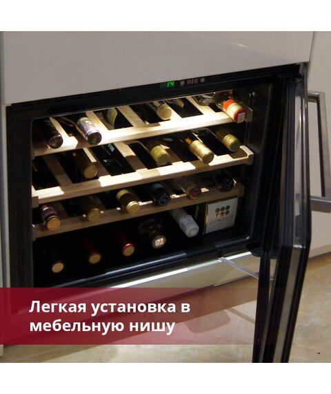 Винный шкаф Indel B (Италия) BUILT-IN 24 HOME PLUS фотографии