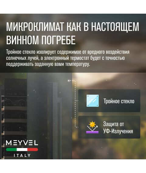 Винный шкаф Meyvel MV19-KST1 фотографии