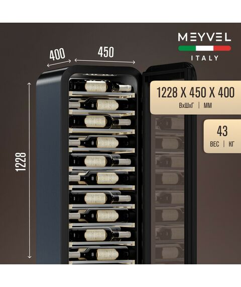 Винный шкаф Meyvel MV34-KBF1 фотографии