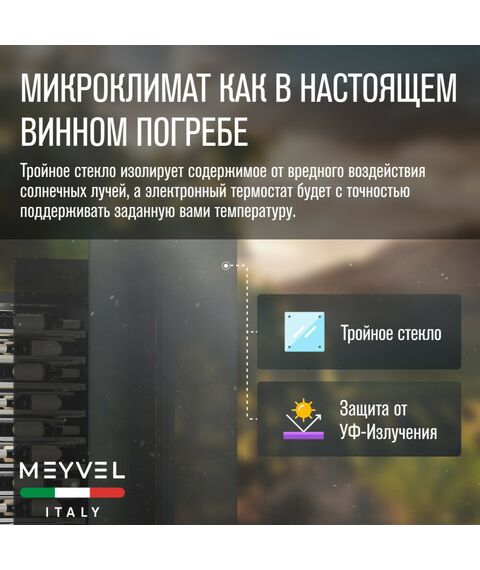 Винный шкаф Meyvel MV34-KBF1 фотографии