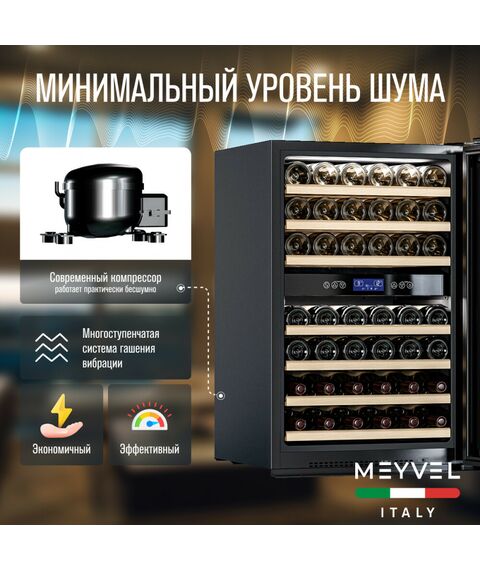 Встраиваемый винный шкаф Meyvel MV42-KBB2 фотографии