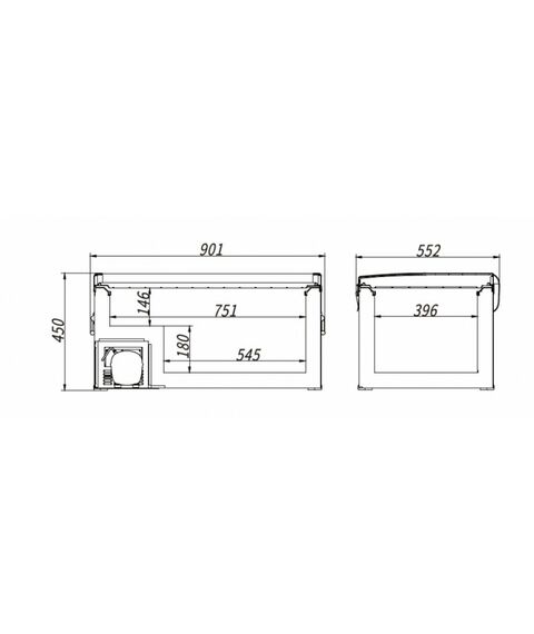 Компрессорный автохолодильник Alpicool BD85 (12/24) фотографии