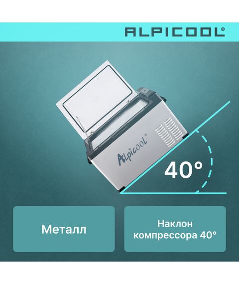 Компрессорный автохолодильник Alpicool C30 (12/24) фотографии