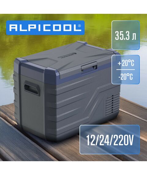 Автохолодильник Alpicool NL40 (12/24) фотографии