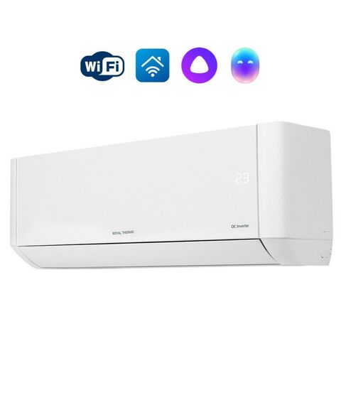 Сплит-система инверторного типа Royal Thermo RTBI-09HN8/white Barocco DC комплект фотографии
