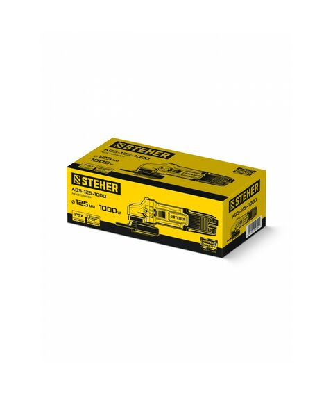 УШМ STEHER AGS-125-1000 d 125 мм, 1000 Вт фотографии