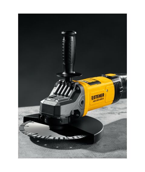 УШМ STEHER AGS-230-2200 S d 230 мм, 2200 Вт фотографии