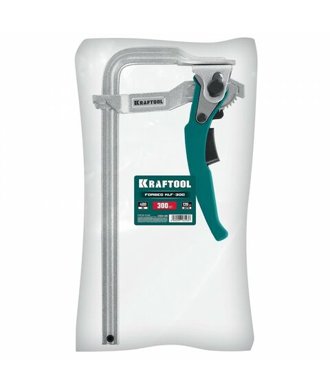 Струбцина быстрозажимная KRAFTOOL KLF-300 300/120 мм [32020-300] фотографии