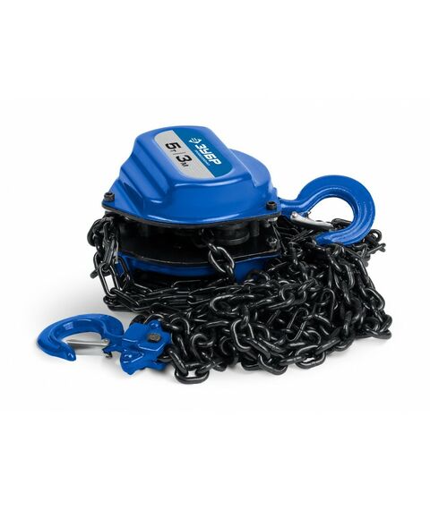 Ручная цепная шестеренная таль Зубр Профессионал 5т 3м [43081-5_z01] фотографии