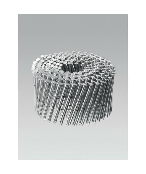 Барабанные гвозди для сайдинга оцинкованные Зубр CSN 65 х 2.3 мм 9000 шт [305386-65] фотографии