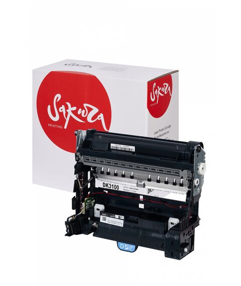 Фотобарабан Sakura SADK3100 аналог DK-3100 для принтера Kyocera FS-2100D, FS-2100DN, ECOSYS M3040dn, ECOSYS M3540dn, черный, 300000 к. фотографии