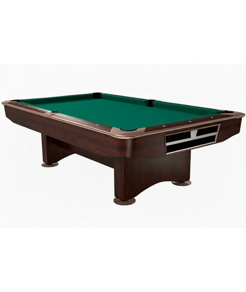 Стол / пул Dynamic Competition II 9 ф (махагон) в комплекте, аксессуары + сукно фотографии