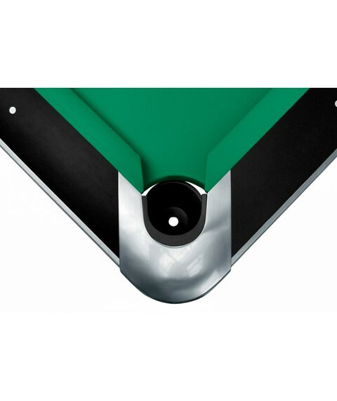 Стол / пул Dynamic Competition II 9 ф (матово-чёрный) в комплекте, аксессуары + сукно фотографии