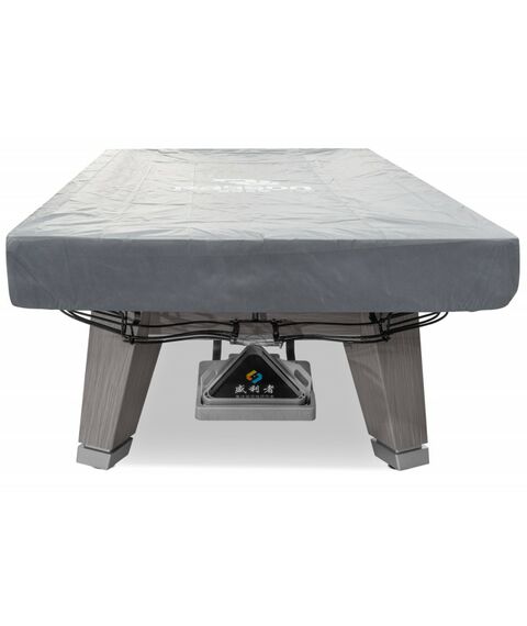 Стол / пул Rasson Acurra 9 ф (серый, сланец 25 мм) в комплекте с плитой, аксессуары + сукно фотографии