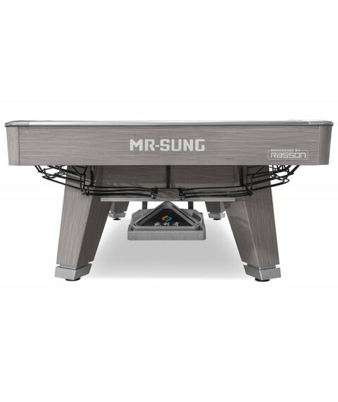 Стол / пул Rasson Acurra 9 ф (серый, сланец 25 мм) в комплекте с плитой, аксессуары + сукно фотографии