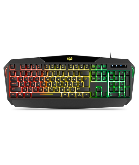 Игровой набор SVEN GS-4300 клавиатура + мышь + гарнитура + коврик, 104 кл.+12Fn, 8 смен. кл. (200-4800DPI) [SV-018382] фотографии