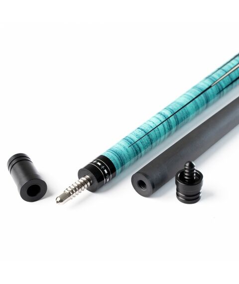 Кий / пул 2-pc Winner Carbon - 018 (черно-синий) фотографии