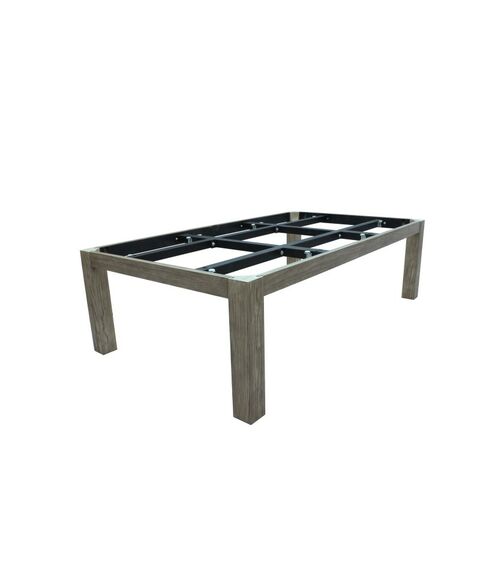 Стол / пул  Penelope 7 ф (silver mist) с плитой, со столешницей фотографии