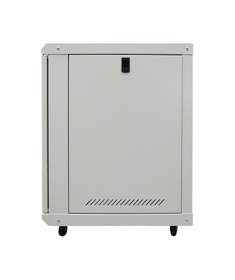 Шкаф телекоммуникационный настенный ST ST-NCP12U600 (СЕРЫЙ) С ПОЛКОЙ фотографии