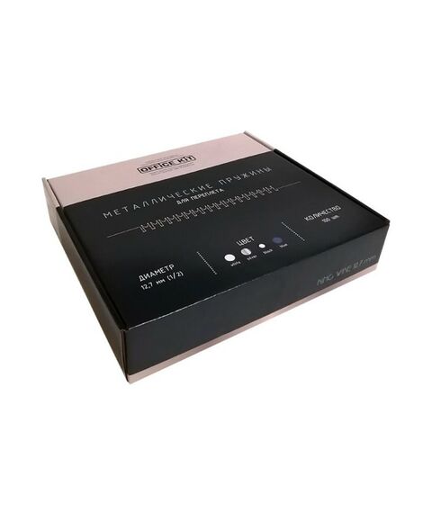 Металлические пружины Office Kit D12.7 мм (1/2) синие 100 шт. [OKPM12BL] фотографии