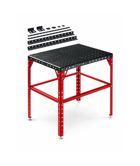 Сборочно-сварочный стол Зубр СБС 800-600 мм сталь 4мм, комплект оснастки [32900] фотографии