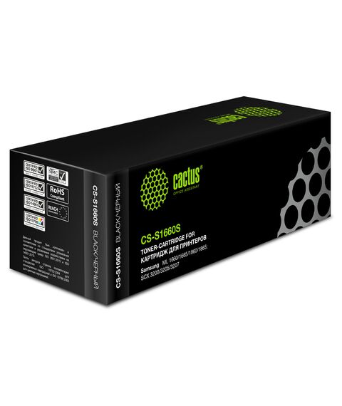 Картридж лазерный Cactus CS-S1660S MLT-D104S черный (1500стр.) для Samsung ML-1660/1665/SCX-3205/3207 фотографии
