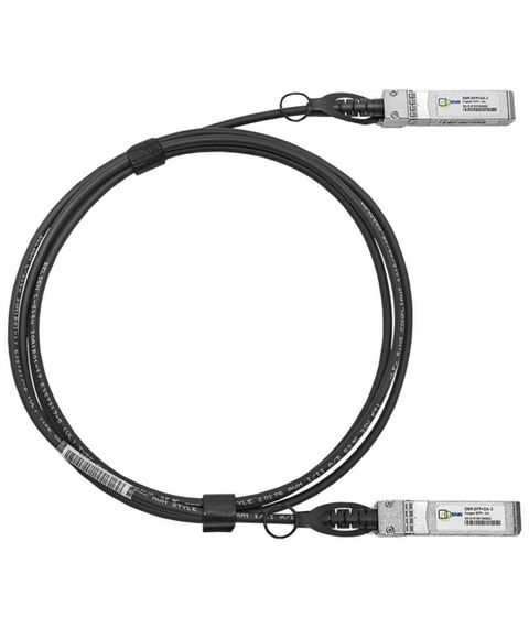 Оптическая кабельная сборка SNR SNR-SFP+DA-1 Direct Attach Twinax Cable (DAC), SFP+ 10Gb, 1m, support 10Gb Ethernet / 8Gb FC фотографии