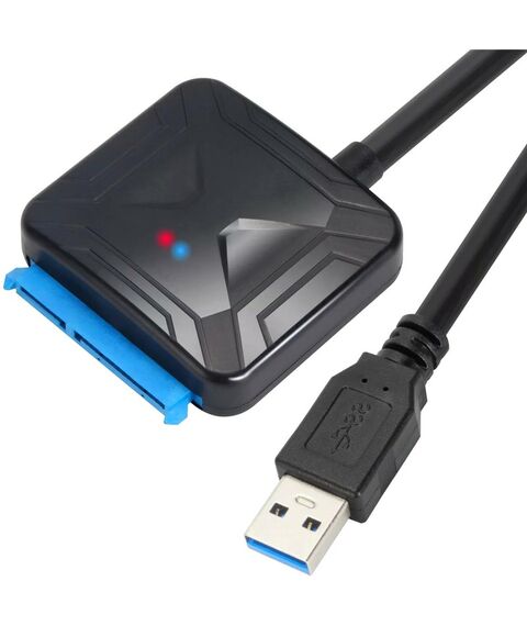 Кабель-адаптер VCOM CU816 USB3.0 -> SATA III 2.5/3.5"+SSD фотографии