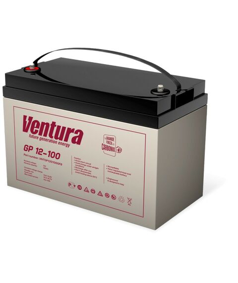 Аккумуляторная батарея Ventura GP 12-100 12В, 100Ач фотографии